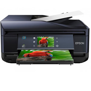  Epson Expression Photo XP-850 Small-in-One Color Inkjet Printer, Print, Copy, Scan, Fax, 5760x1440 dpi, 9.5 ppm Black/9.0 ppm Color, Ethernet/Wi-Fi/USB 