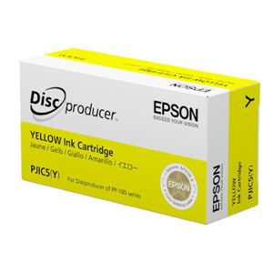  Epson Yellow Ink Cartridge for the PP-100 DiscProducer Burner & Inkjet Printer 