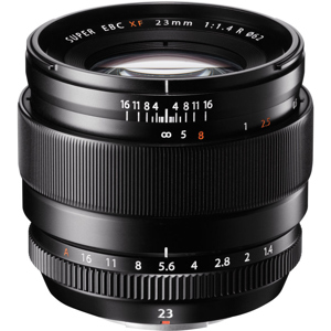  Fujifilm Fujinon XF 23mm (35mm) F/1.4R Lens 