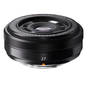  Fujifilm XF 27mm (41mm) F/2.8 R Lens - Black 