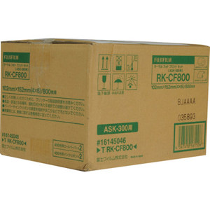  Fujifilm 4x6" Dye-Sub Media for ASK-300 (800 Prints) 