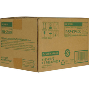  Fujifilm 6x8" Dye-Sub Media for ASK-300 (400 Prints) 