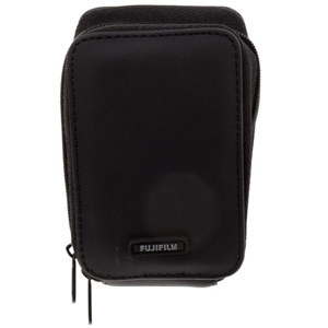 Fujifilm Zippered Poly Leather Look Case for Compact Cameras - Black Thumbnail Image