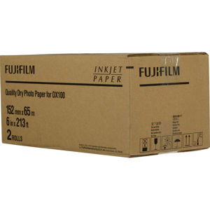  Fujifilm DX100 InkJet Paper Lustre - 6" x 213' - 2 Rolls 