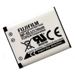 Fujifilm NP-45 Lithium Ion Rechargeable Battery for many Finepix Digital Cameras Thumbnail Image