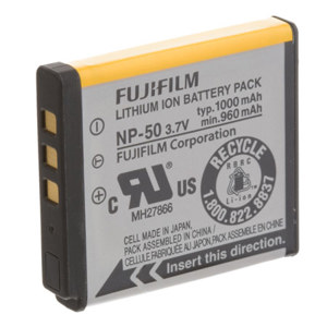 Image :  Fujifilm NP-50 Lithium Ion Rechargeable Battery for Fuji F Series Digital Cameras 
