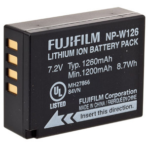 Image :  Fujifilm NP-W126 Battery for Digital Cameras 