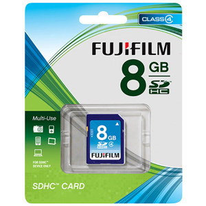 Fujifilm 8GB Class 4 SDHC Memory Card: Picture 1 regular