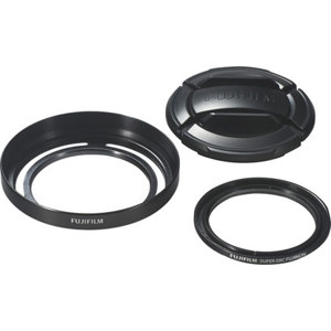  Fujifilm X20 Lens Hood and Filter Set - Black 