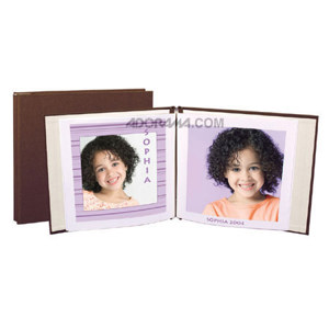 Lineco 9518808PA Pop Art Album, 9inx10in, Chocolate: Picture 1 regular