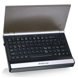 Iogear 2.4GHz Mini Keyboard with Laser Trackball: Picture 1 regular