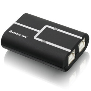 Iogear 2 Port USB 2.0 Printer Auto Sharing Switch: Picture 1 regular