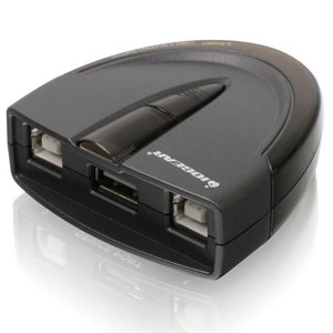  Iogear 2 Port USB 2.0 Automatic Printer Switch 