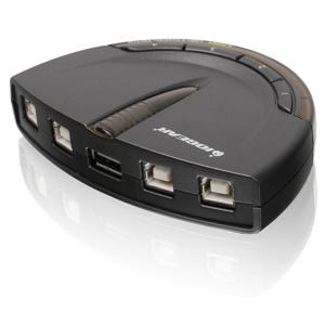 Iogear 4 Port USB 2.0 Automatic Printer Switch 