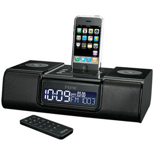 Ihome 2alarm Clockradio F/ipd/iphne Blk: Picture 1 regular
