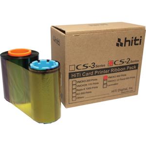  HiTi CS-2 YMCKO 400 Images Ribbon for CS-200e Printer - Carton of 16 Packs - Total of 6400 IMages) 