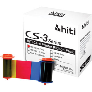  HiTi CS 300/310/320 YMCKO 200 Images Ribbon - Single Pack 