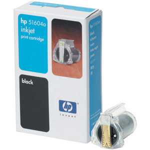  HP Black Ink Cartridge for the ThinkJet, QuietJet and QuietJet Plus Inkjet Printers, 3 ml. 