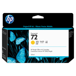  HP 72 130-ml Yellow Ink Cartridge 