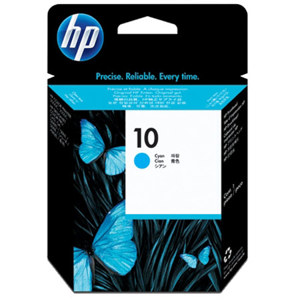 HP # 10 Replacement Cyan Printhead C4801A