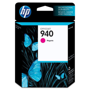  HP 940 Magenta Officejet Ink Cartridge, Yields 900 pages 