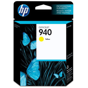  HP 940 Yellow Officejet Ink Cartridge, Yields 900 pages 