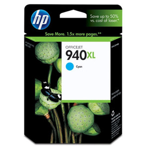  HP 940XL Cyan Officejet Ink Cartridge, Yields 1400 pages 