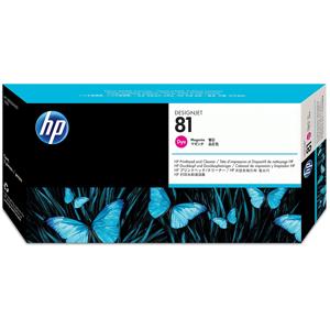  HP C4952A 81 Magenta Dye Printhead and Printhead Cleaner 