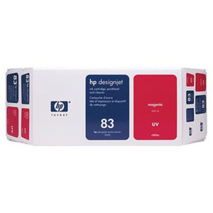 HP C5002A 83 Value Pack 680-ml Magenta UV Ink Cartridge and Printhead C5002A