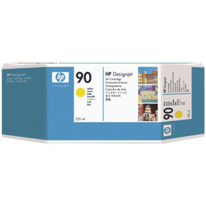  HP 90 225-ml Yellow Print Cartridge 