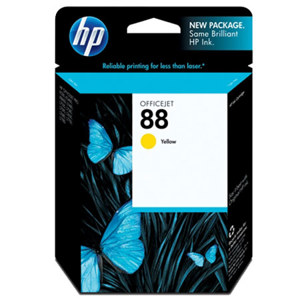  HP 88 Yellow Ink Cartridge 9 ml with Vivera Inks for select OfficeJet PRO Printers. 