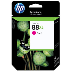  HP 88 Large Magenta Ink Cartridge with Vivera Inks for select OfficeJet PRO Printers. 