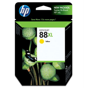  HP 88 Large Yellow Ink Cartridge with Vivera Inks for select OfficeJet PRO Printers. 
