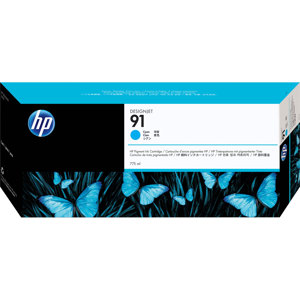  HP 91 775-ml Pigment Cyan Ink Cartridge 