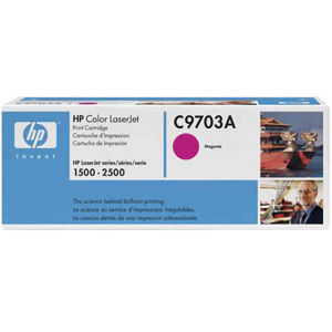  HP Color LaserJet C9703A Magenta Print Cartridge - Yield: 4,000 Sheets 