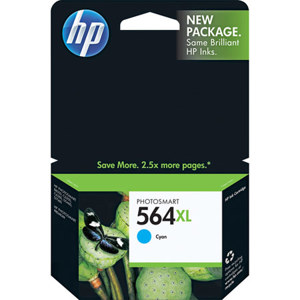  HP 564XL Cyan Ink Cart (CB323WN) 