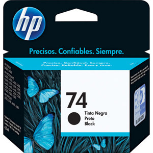  HP 74 Black Inkjet Print Cartridge for PhotoSmart C4280 & C5280 Printers 