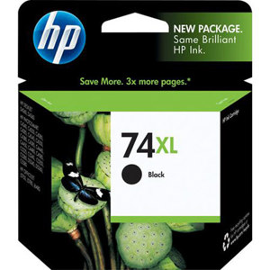  HP 74XL Black Inkjet Print Cartridge for Various Photosmart Printers 