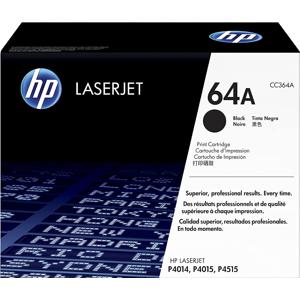  HP CC364A Standard LaserJet Black Print Cartridge for  LaserJet P4014 and P4015 Printer Series (Yield: Appx. 10,000 Copies) 