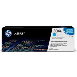  HP Cyan Print Cartridge for the Color LaserJet CP2025 &  Color LaserJet CM2320 MFP Printers, Yield: 2800 Pages 