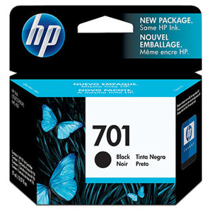  HP 701 Black Inkjet Print Cartridge for 640, 650, 2140 Fax 