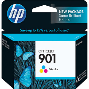  HP 901 Tri-color Officejet US Ink Cartridge 