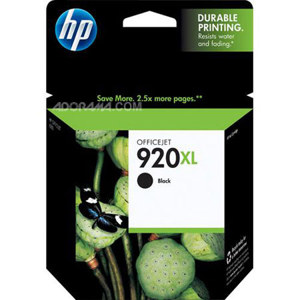  HP 920XL Black Officejet Ink Cartridge, Yield: 1200 Pages 