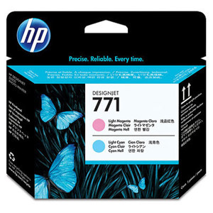  HP 771 Light Magenta/Light Cyan Designjet Printhead 