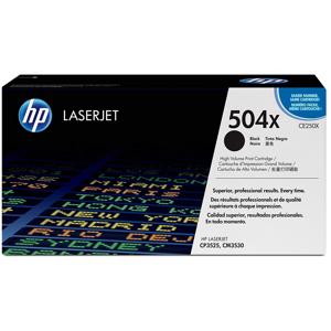  HP LaserJet CE250X Black Print Toner Cartridge (yield 10,500 pages) 