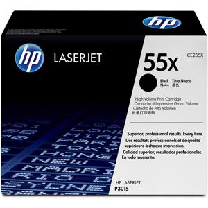  HP CE255X Black Print Cartridge for Select  Color Laserjet Printers (High Yield: Appx 12,500 Copies) 