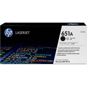  HP 651A BLACK LaserJet Toner Cartridge, 16,000 Pages Yield 