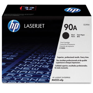  HP 90A Black LaserJet Toner Cartridge, 10000 Pages Yield 