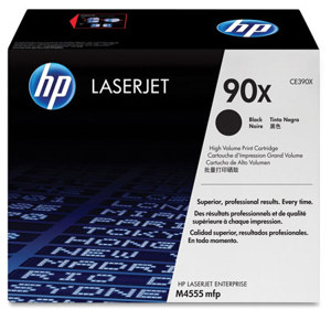 HP 90X Black LaserJet Toner Cartridge, 24000 Pages Yield 