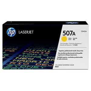  HP 507A Yellow LaserJet Toner Cartridge 